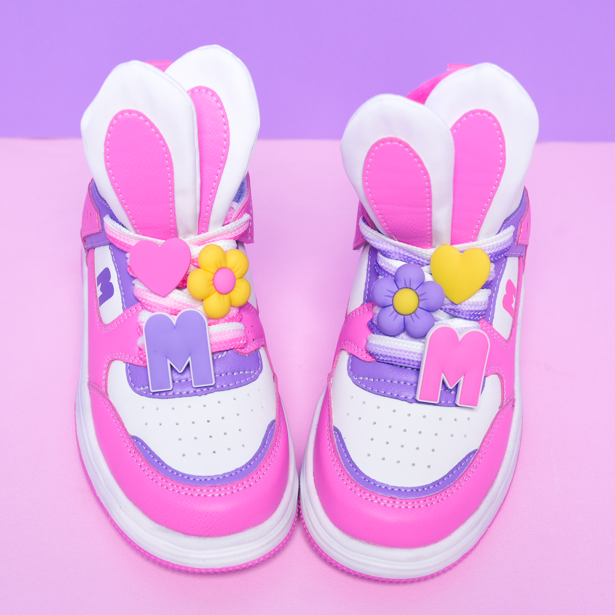 HOP HOP HI TOPS - ROSA